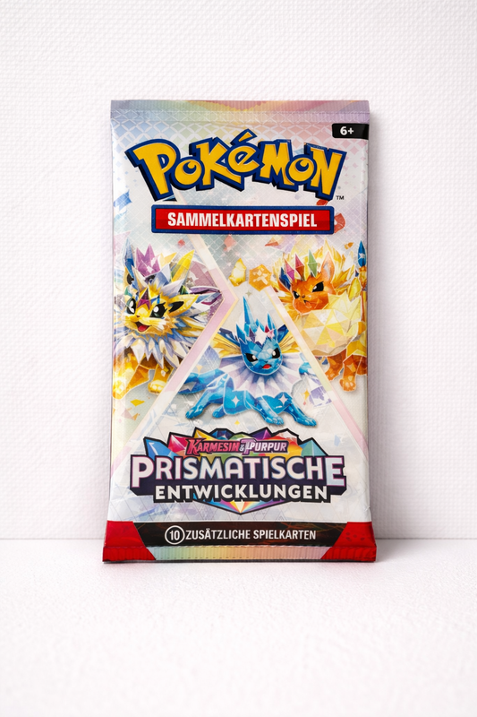 Pokémon Booster Pack – Karmesin & Purpur: Prismatische Entwicklungen (DE)